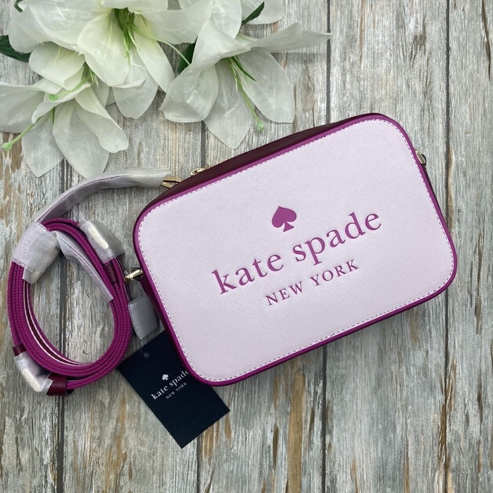 Kate Spade Oh Snap Colorblock Mini Camera Bag crossbody Purse